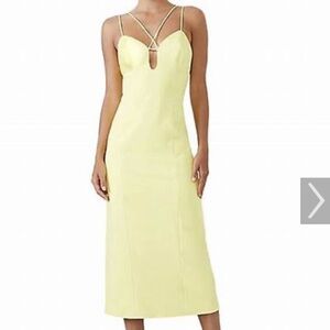 Bardot Josie Midi Dress in Sunshine